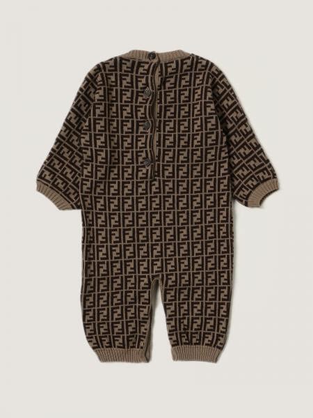 tuta fendi neonato|fendi baby girl coverall.